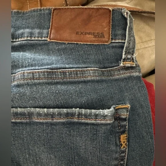 Express Mid Rise Jeggings - Picture 8 of 10